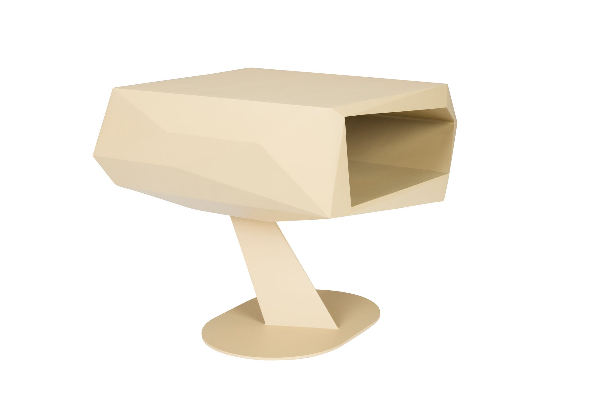 Zuiver North Space Beige Resin Side Table